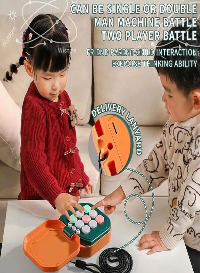 ADKD AI Intelligence Tic Tac Toe Handheld Game Console for Kids - 9 Mode, Portable Smart Puzzle Memory Training Toy (Multicolor) - Image 4